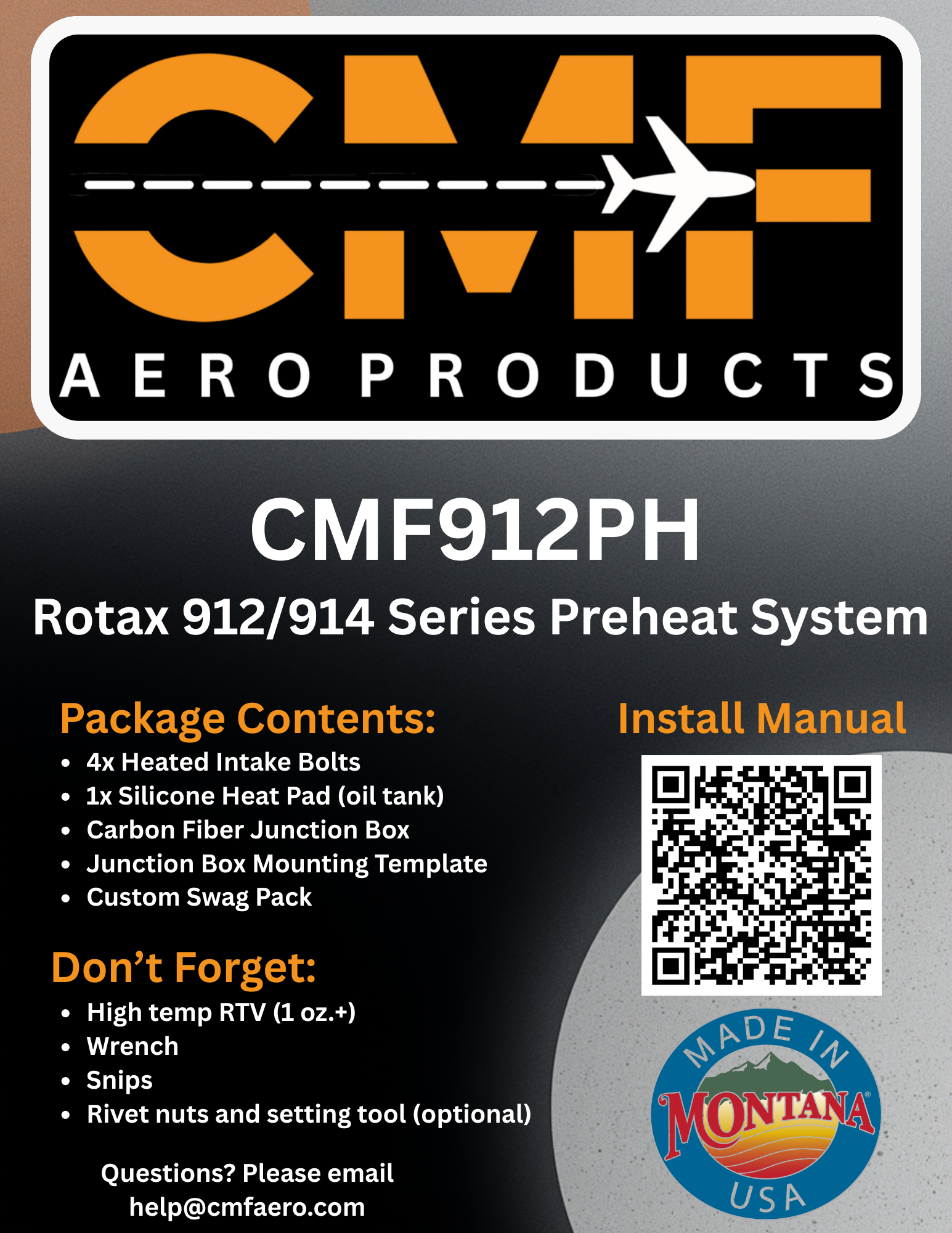 Rotax 912/914 Series Pre-Heat System (CMF912PH) - Image 8
